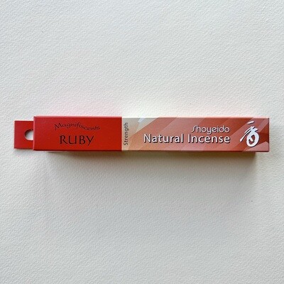 Shoyeido Ruby Strength Incense