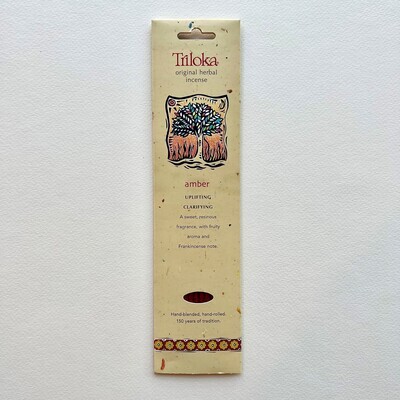 Amber Triloka® Herbal Incense