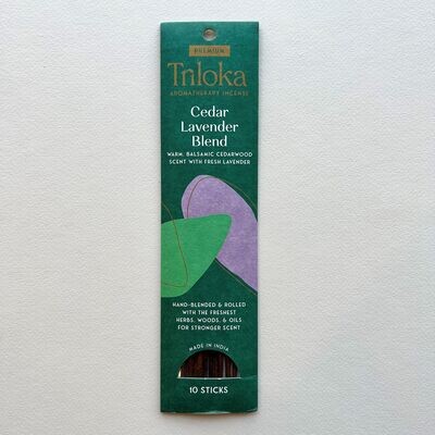 Cedar Lavender Triloka® Premium Incense