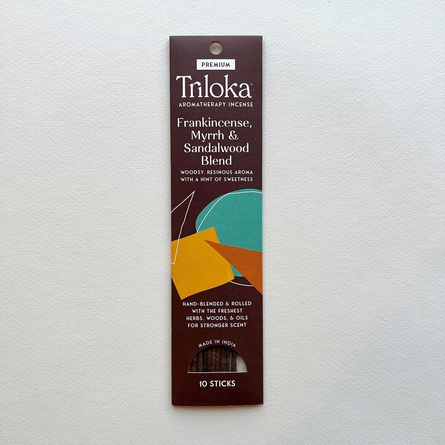 Frankincense Myrrh Sandalwood Triloka® Premium Incense