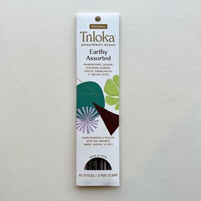 Earthy Assorted #2 Triloka® Herbal Incense