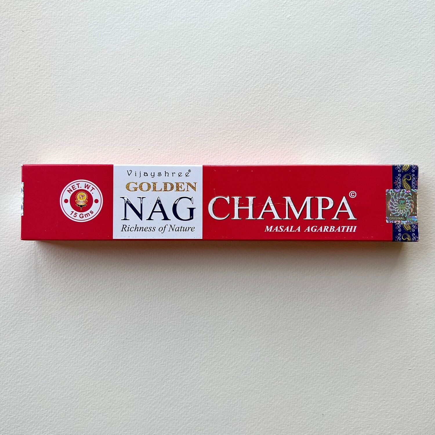 Golden Nag Champa Incense