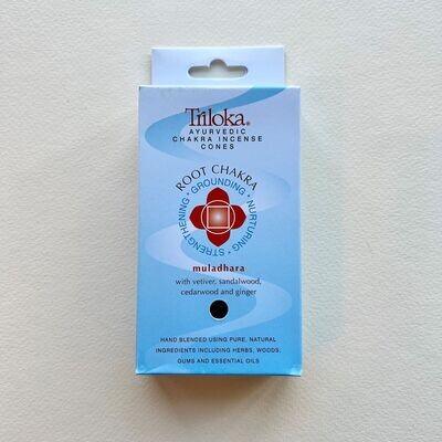 Root Chakra Triloka® Incense Cones