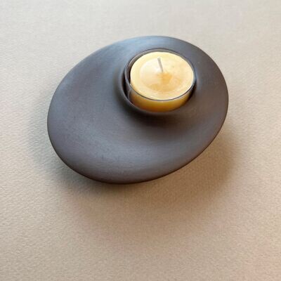 Flow Ceramic Tea Light Holder