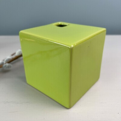Cube Vase Ceramic Used​