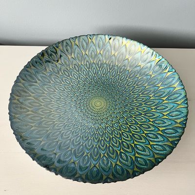 Handmade Turkish Glass Bowl