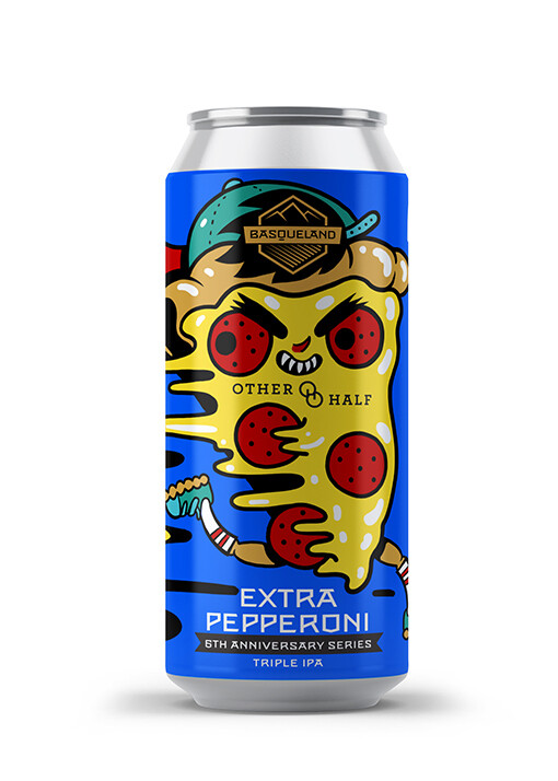 BASQUELAND EXTRA PEPPERONI colab. OTHER HALF BREWING