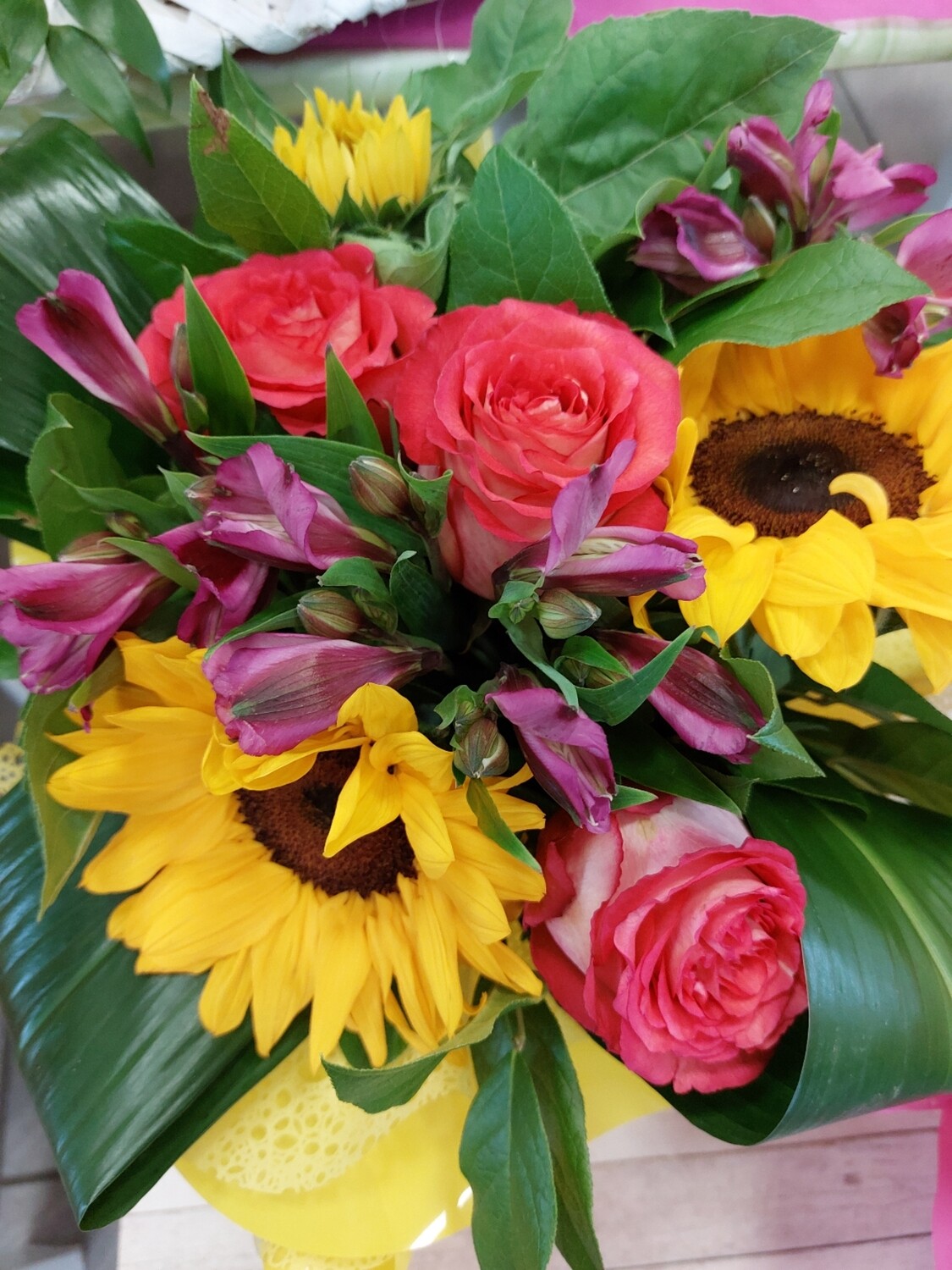 Bouquetto girasoli