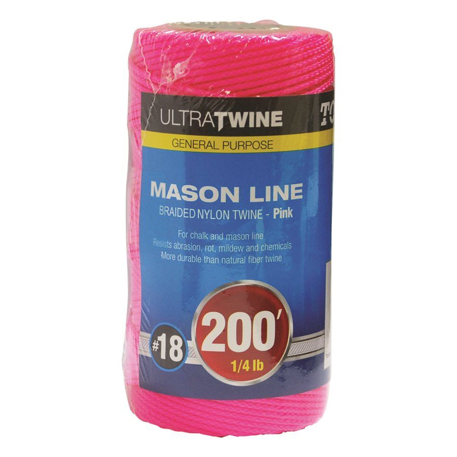 PINK MASON STRING LINE - 200&#39;