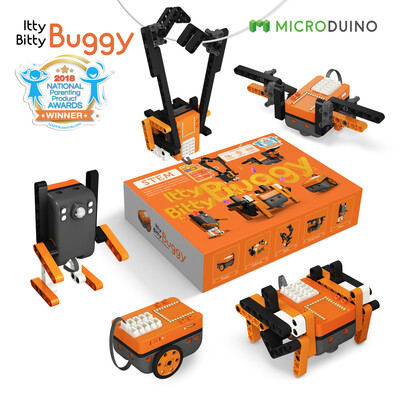 Kit de Robótica Microduino Itty Bitty Buggy + 8 años