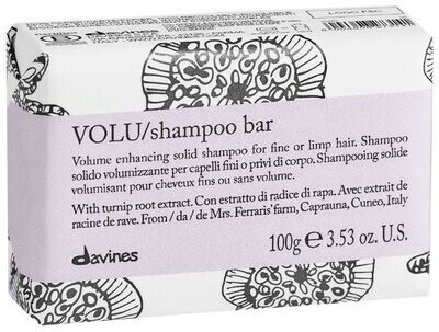 Volu/shampoo bar
