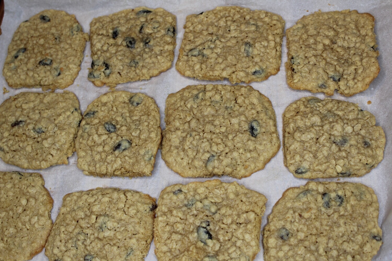Oatmeal Raisin Cookies
