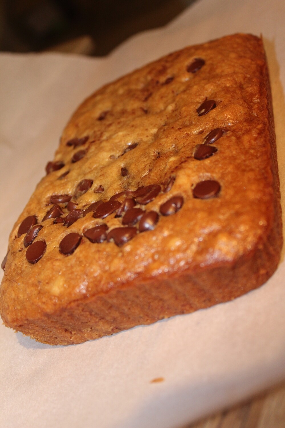 Banana Nut Bread with Chocolate Chips
