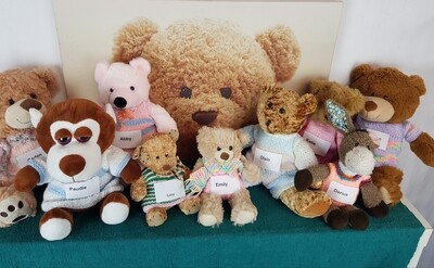 MADRA Bears with Handmade Outfits MADRA Bears with Handmade Outfits