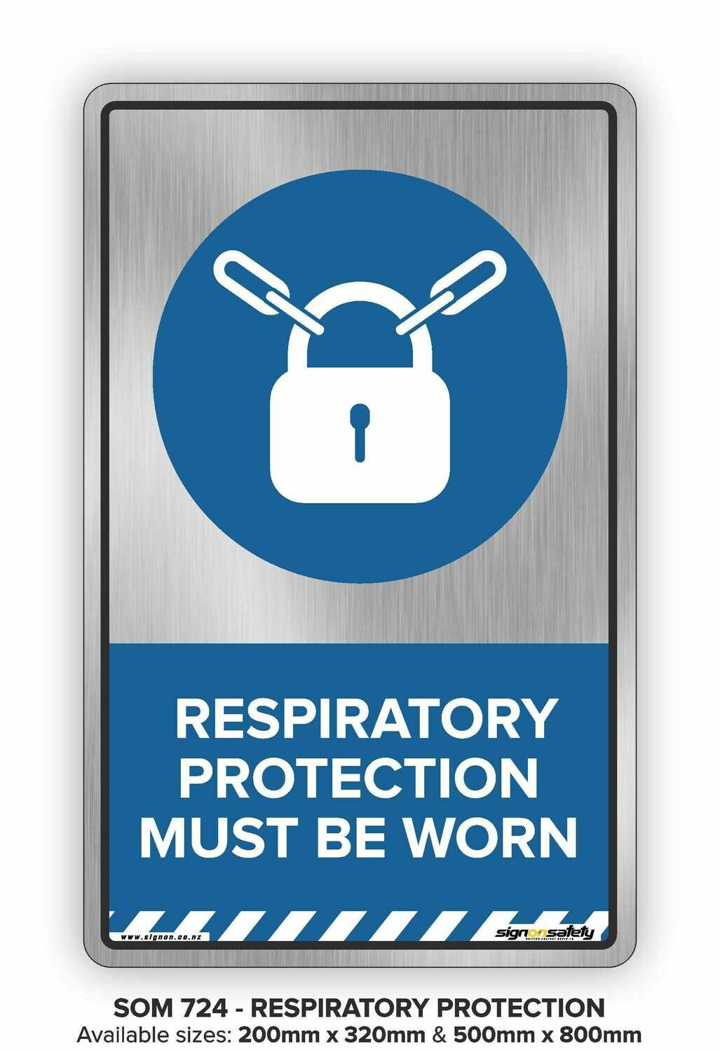 Respiratory Protection Must Be Worn