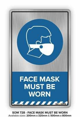 Face Mask Must Be Worn