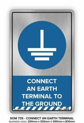 Connect An Earth Terminal
