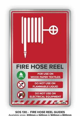 Fire Hose Reel With Guidelines
