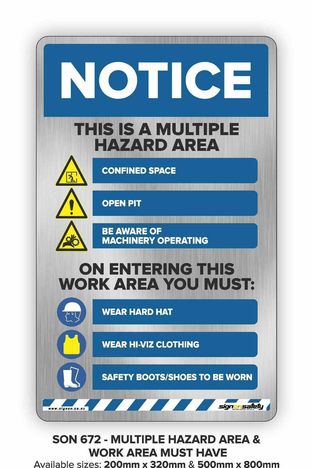 Notice - This Is A Multiple Hazard Area V3
