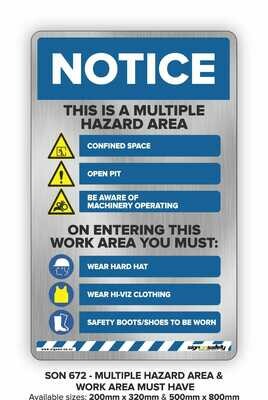Notice - This Is A Multiple Hazard Area V3