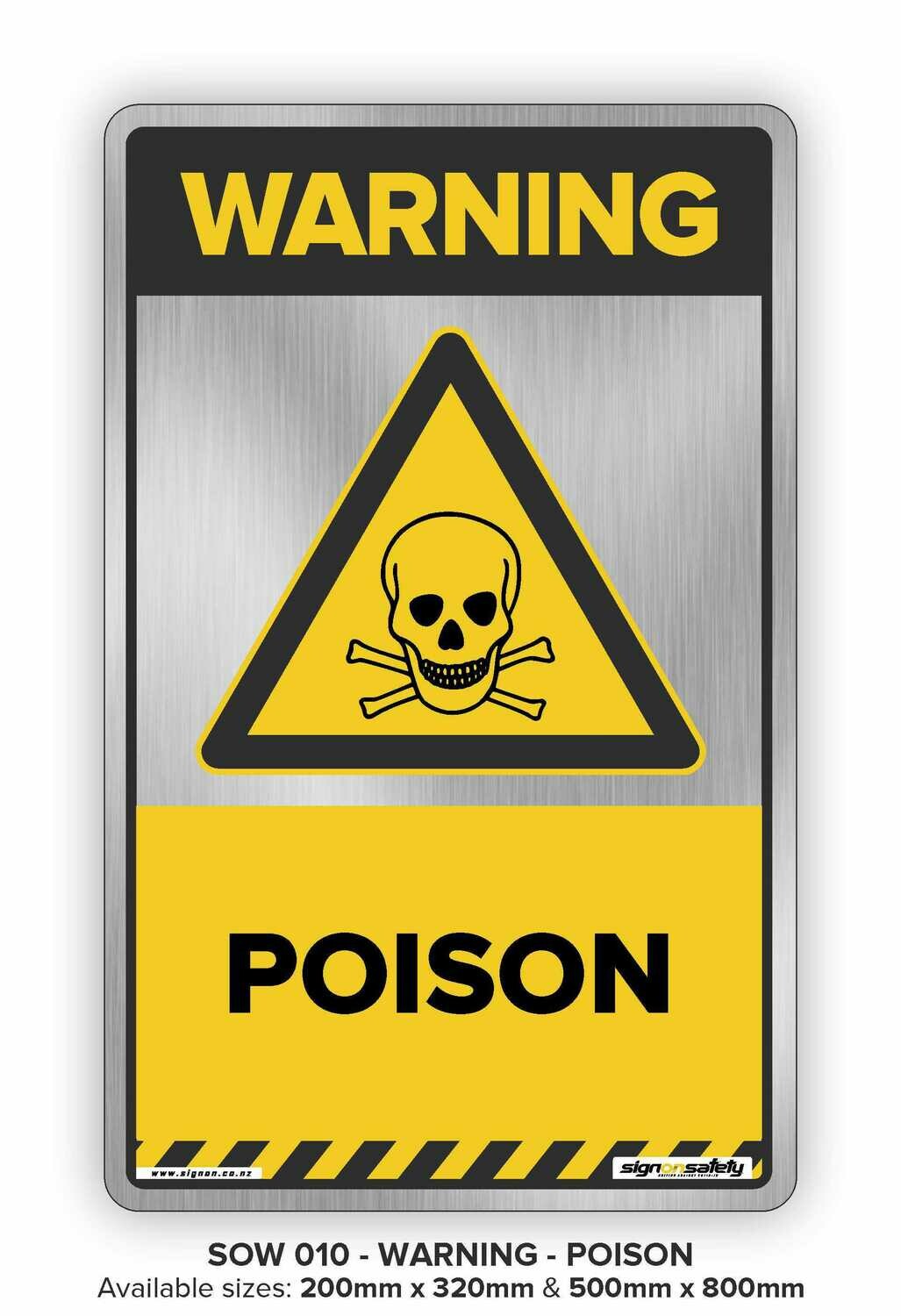 Warning - Poison