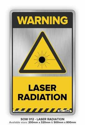 Warning - Laser Radiation