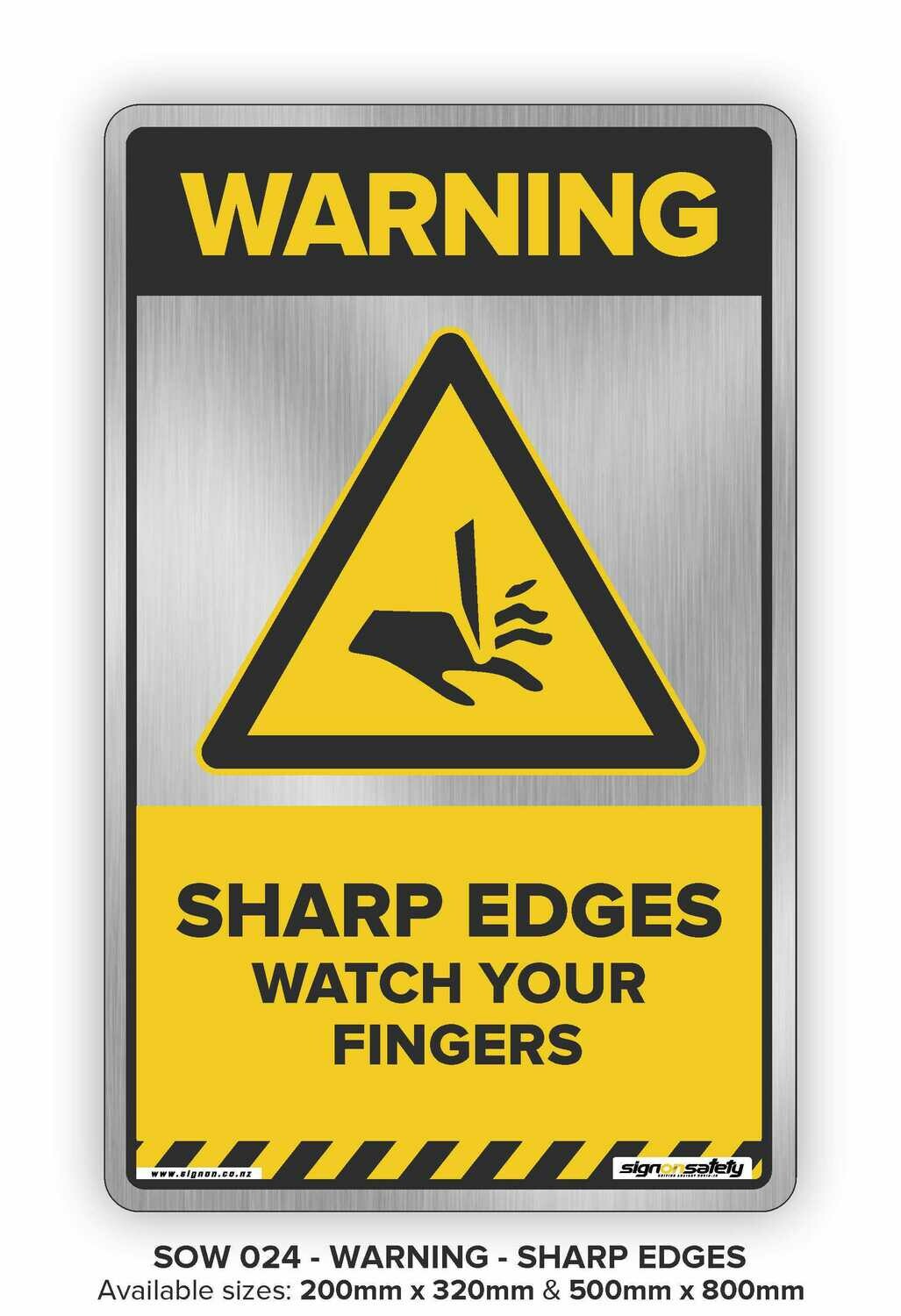 Warning - Sharp Edges