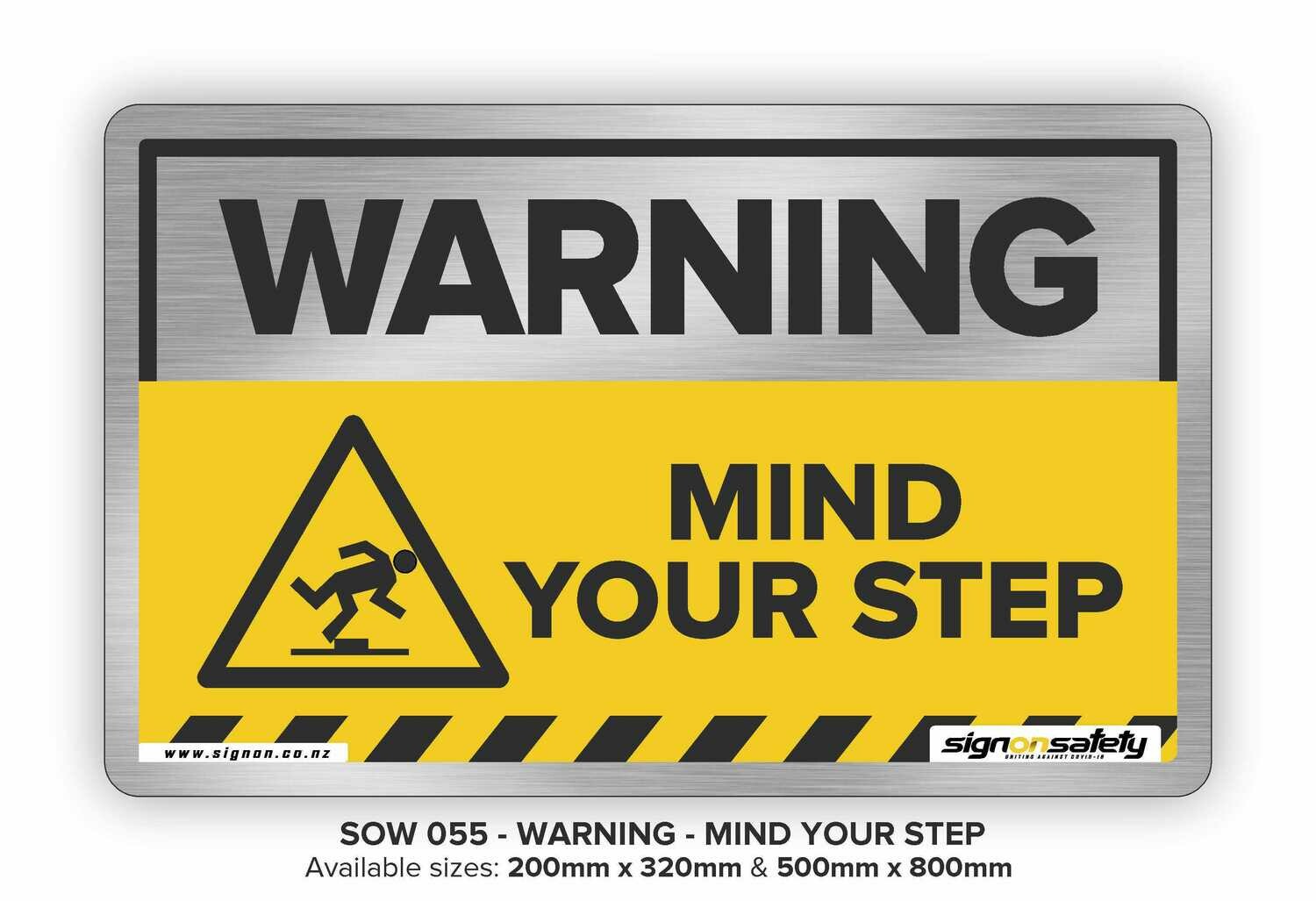 Warning - Mind Your Step v2
