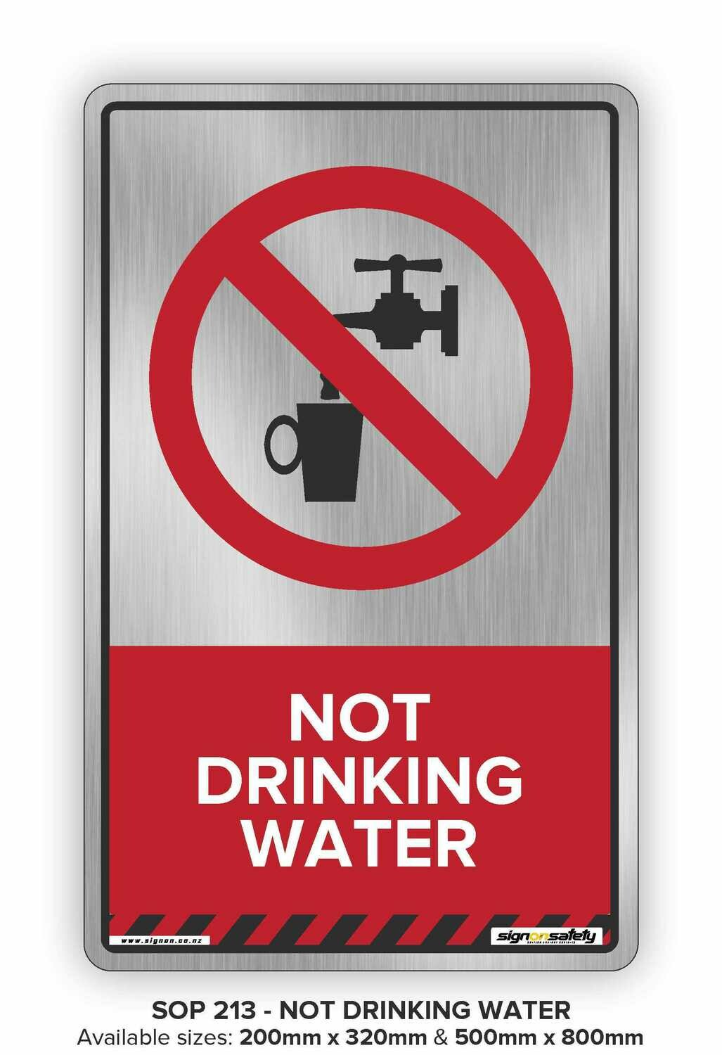 Prohibition - Not Drinking Water