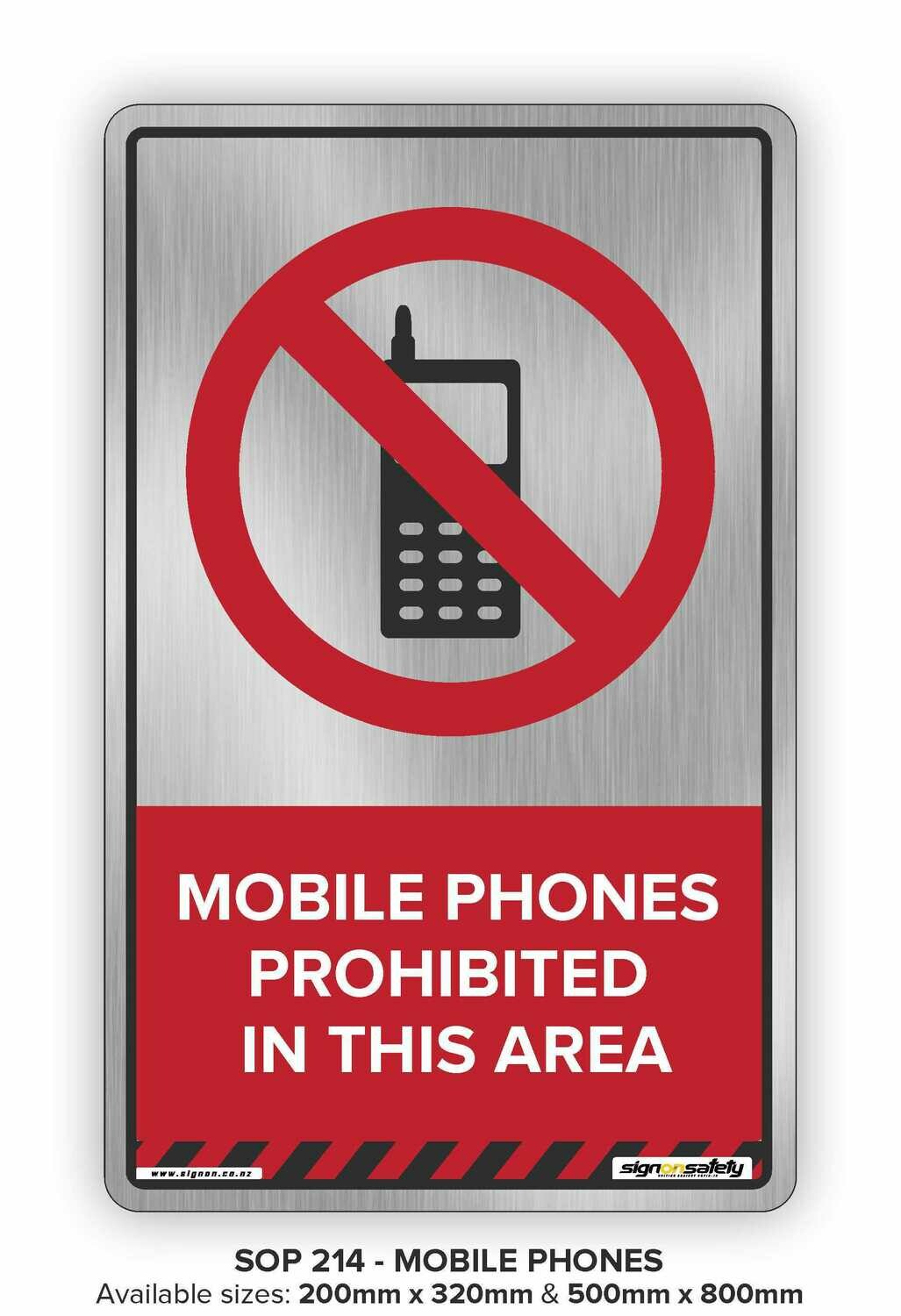 Prohibition - Mobile Phones