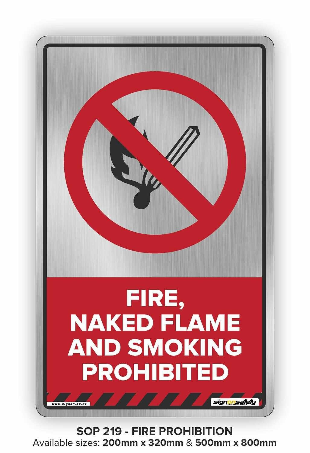 Prohibition - Fire, Naked Flame And...