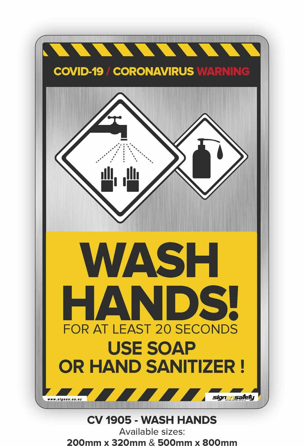Covid-19 - Wash Hands!