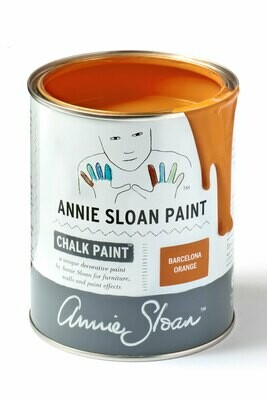Annie Sloan Sample Barcelona Orange