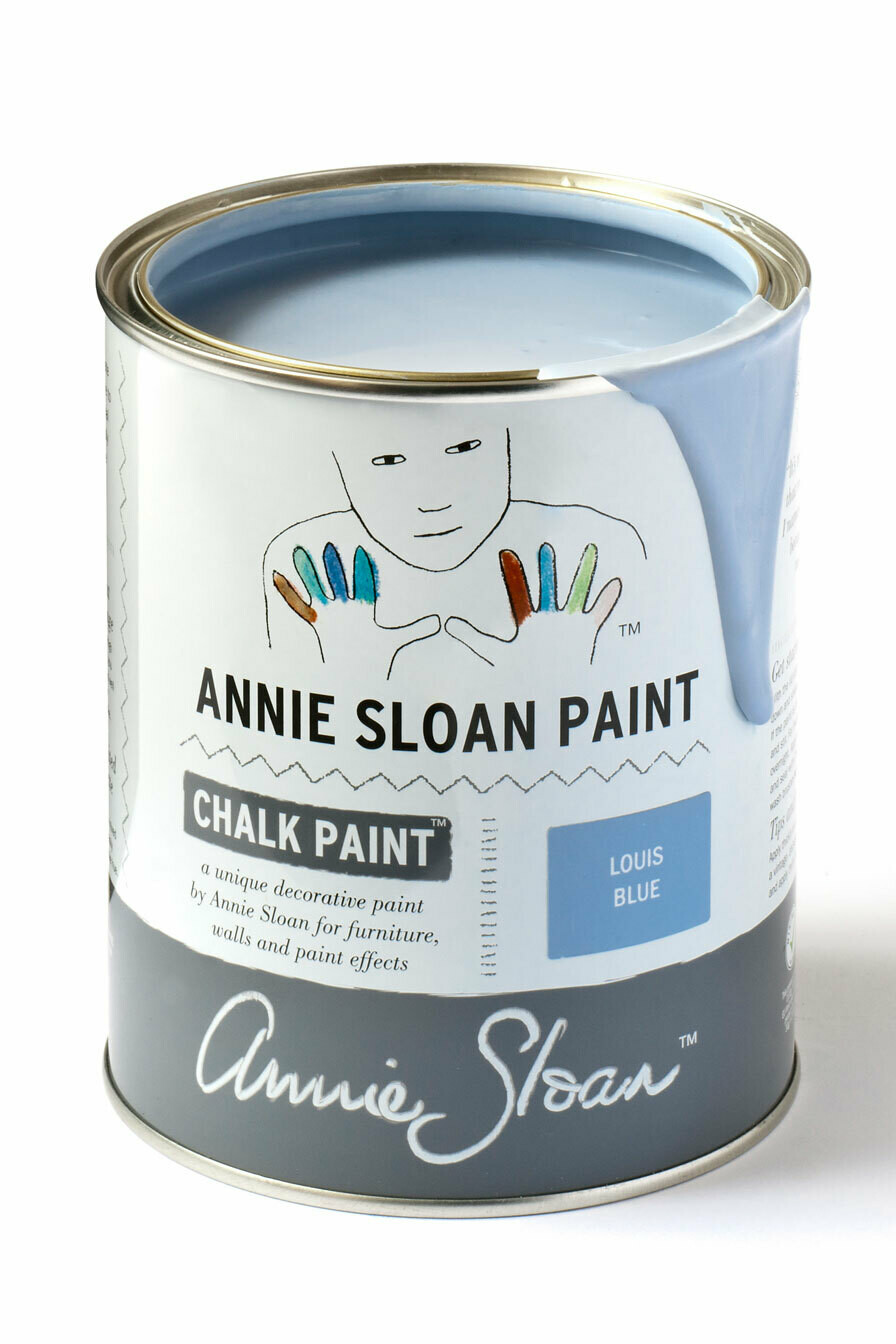 Annie Sloan Sample Louis Blue