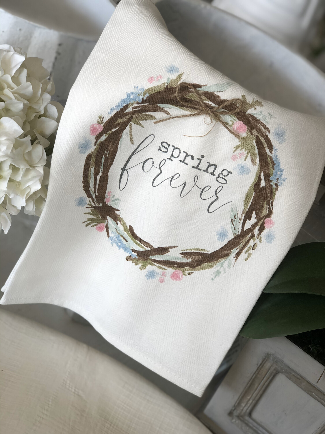 Spring Forever Tee Towel