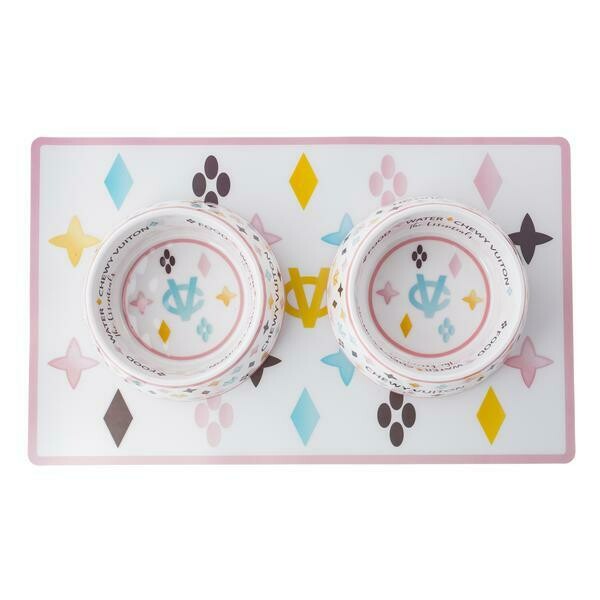 HDD Chewy Vuitton Placemat White
