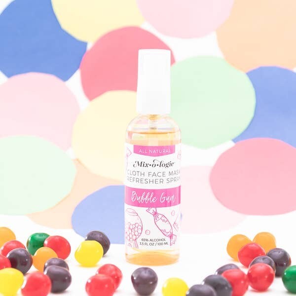 Refresher Cloth Face Mask Spray Bubble Gum