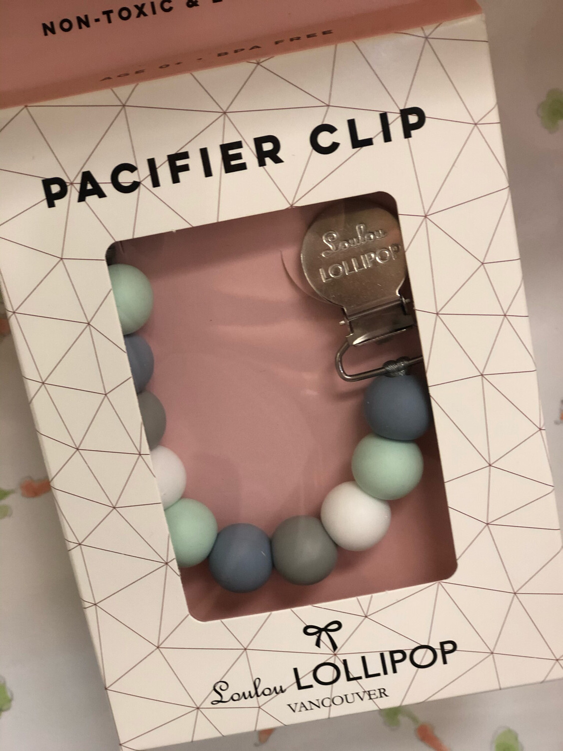 Loulou Lollipop Pacifier Clip