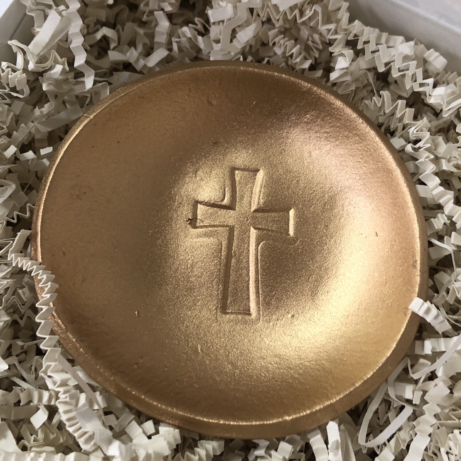 BSD Blessing Bowl Gold Cross