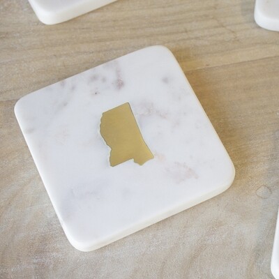 Mississippi Marble Coasters