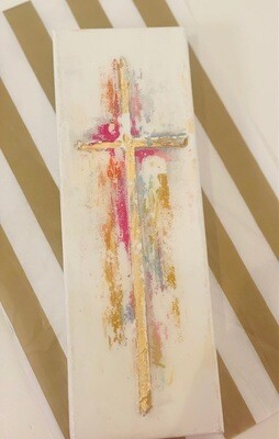 4x12 Summer Cross Painting