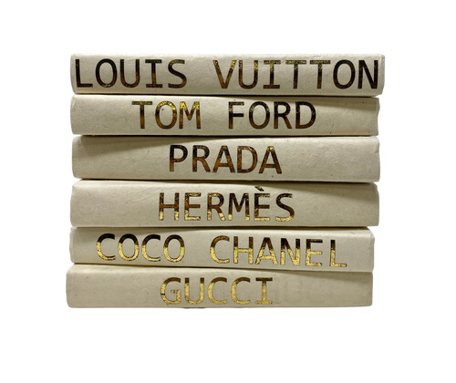 Boutique Book Cream Metallic Gold Louis Vuitton