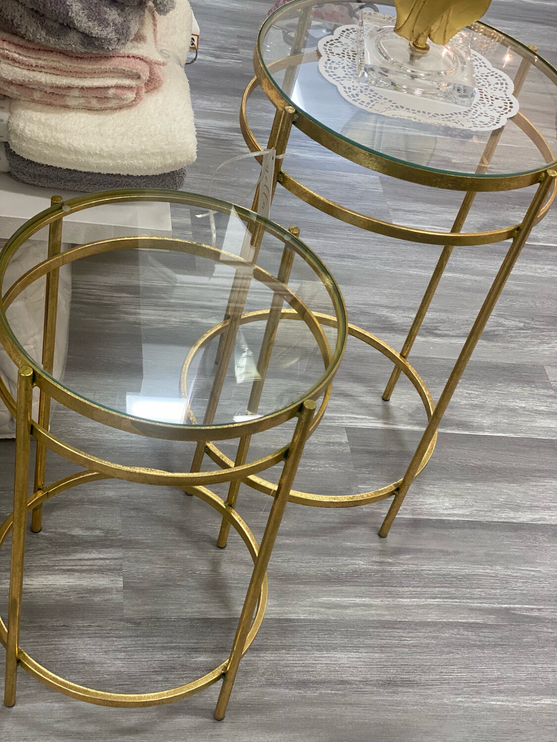 SB Metal Round Accent Table Large