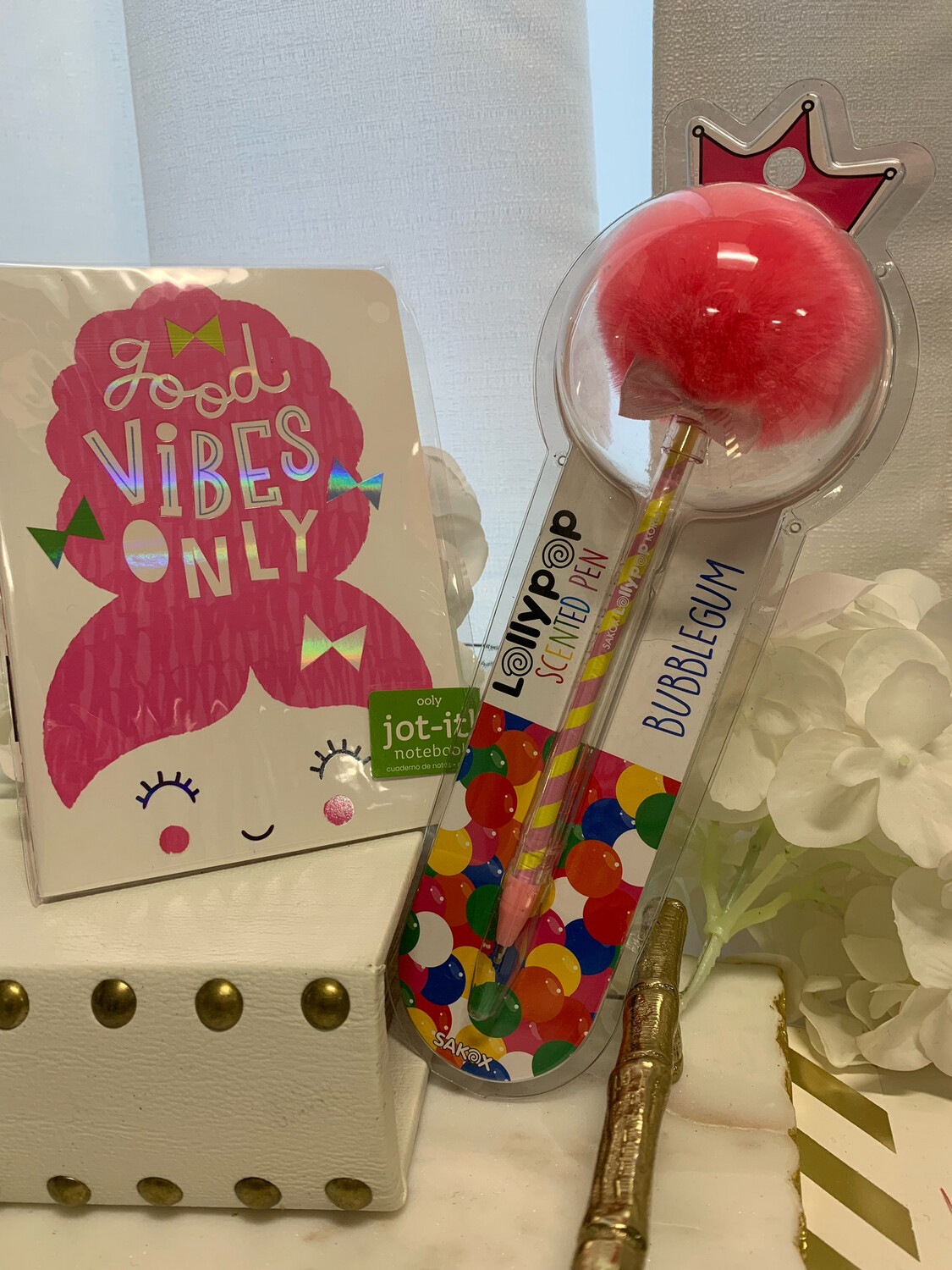 Ooly Giftables- Jot It Good Vibes Lollypop Pen Pack