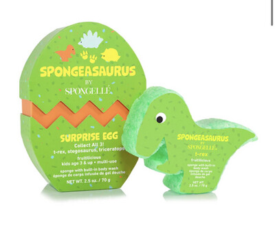 Spongelle Surprise Egg T-Rex