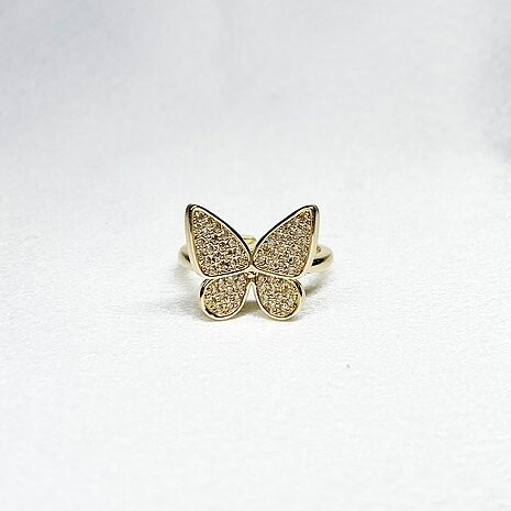 LK Ring Gold Filled Butterfly 