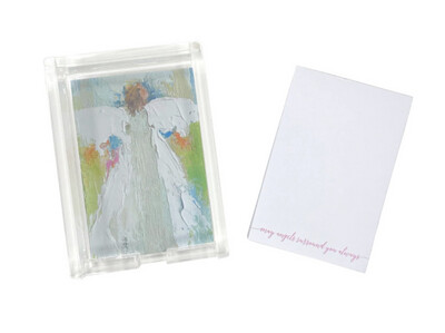 Anne Neilson Acrylic Tray & Notepad Glory