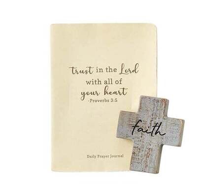 Cross & Journal Set Faith 