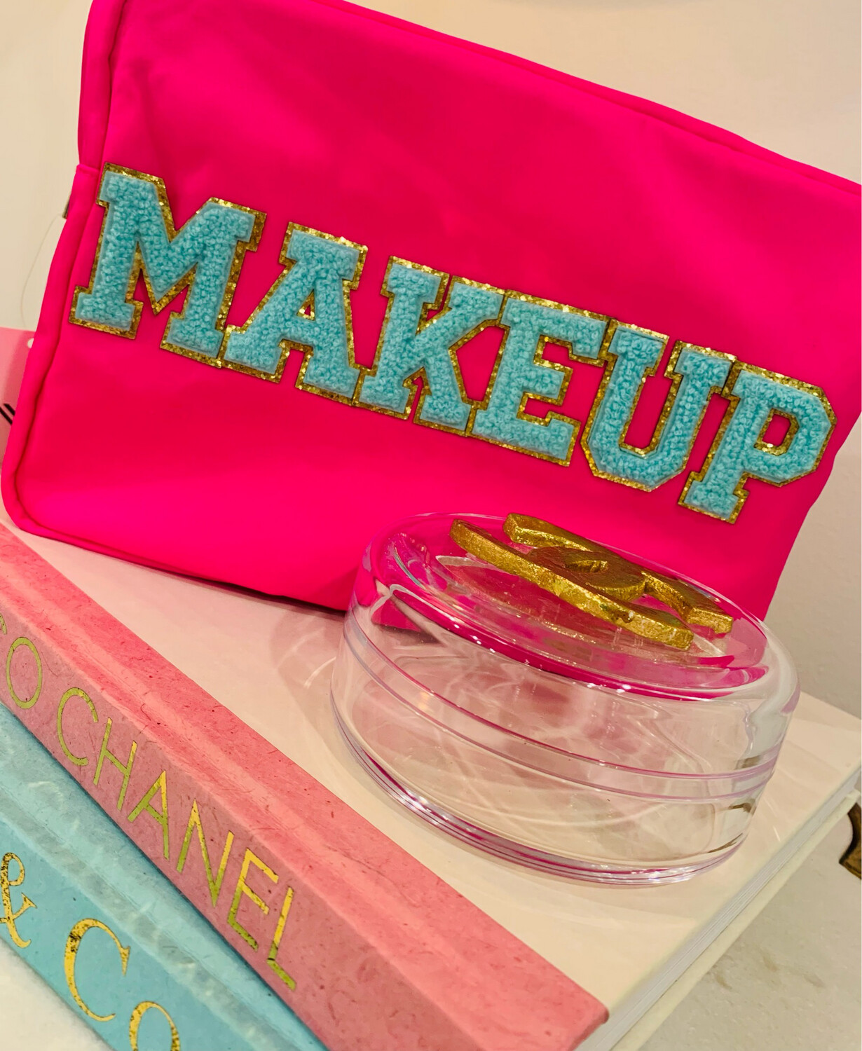 Varsity Letter Bag XL Makeup