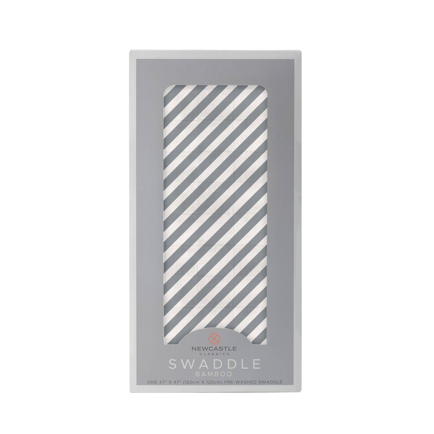 NC Bamboo Swaddle Finley Stripe